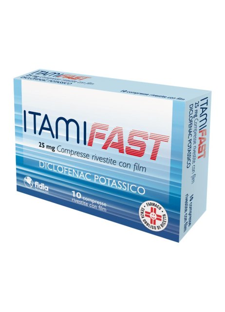 ITAMIFAST*10CPR RIV 25MG