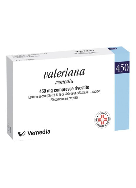 Valeriana Vemedia*20cpr Riv450