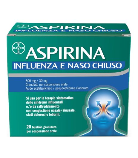 Aspirina Influenza E Naso C*20