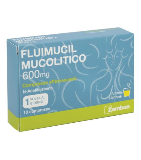 FLUIMUCIL MUCOL*10CPR EFF600MG