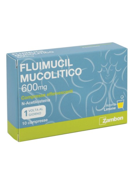 FLUIMUCIL MUCOL*10CPR EFF600MG