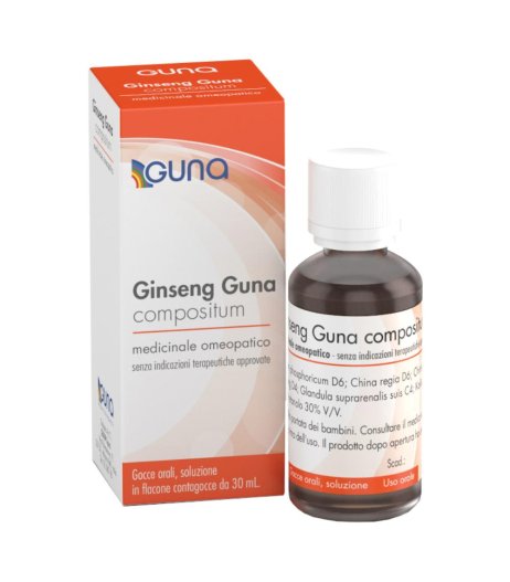 GINSENG GUNA COMP*OS GTT 30ML