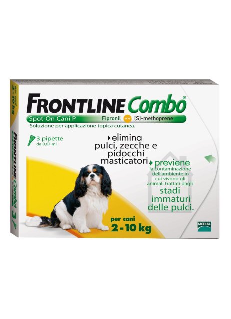 Frontline Combo*3pip 2-10kg Ca