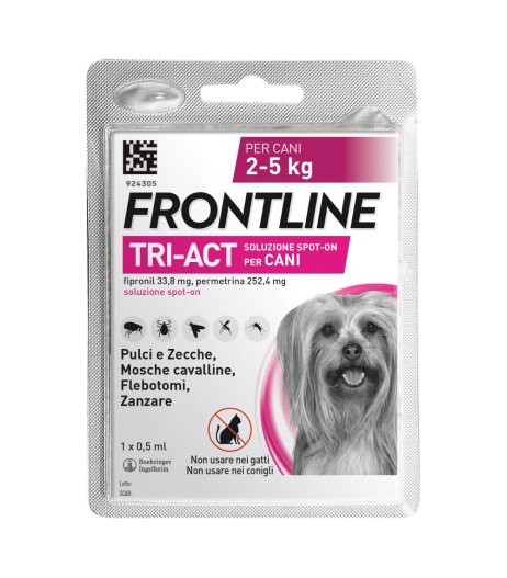 FRONTLINE TRI-ACT*1PIP 2-5KG
