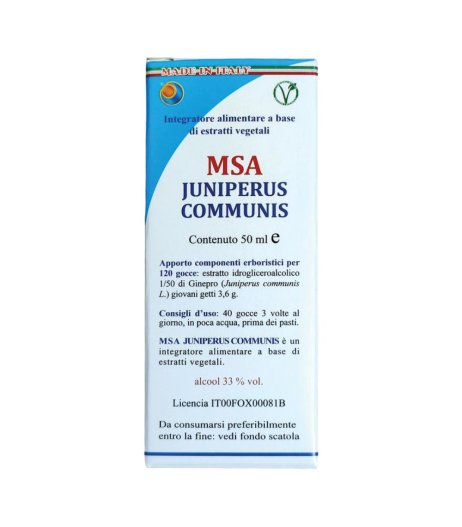 MSA JUNIPERUS COMMUN.50ml