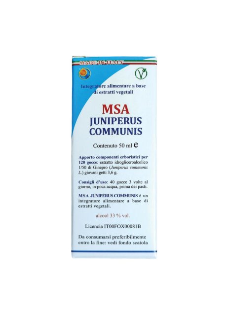 MSA JUNIPERUS COMMUN.50ml