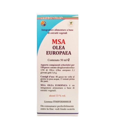 MSA OLEA EUROPEA 50ML