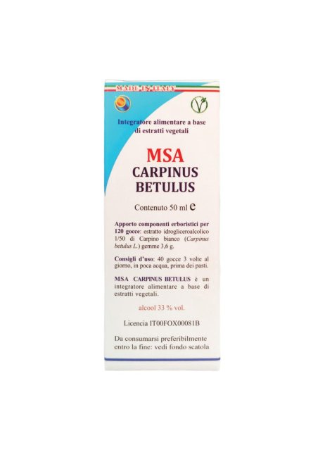 MSA CARPINUS BETULUS 50ML