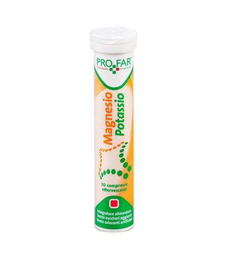 PROFAR MAGNESIO POTASSIO 20CPR