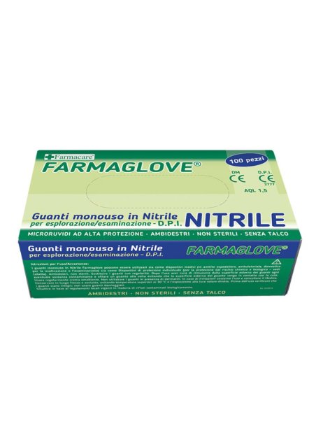 Guanto Nitrile 100pz M