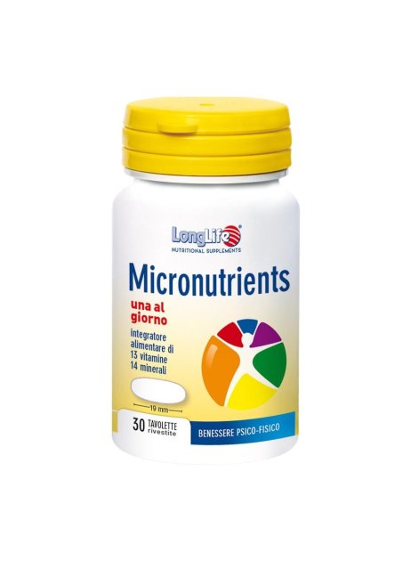 LONGLIFE MICRONUTRIENTS 30TAV