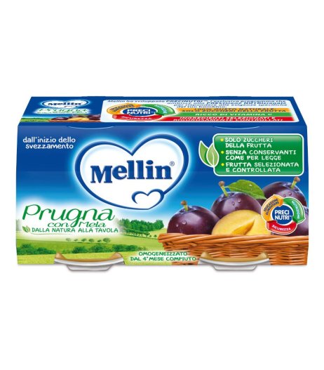 MELLIN PAPPA LATTEA FRUTTA MIS