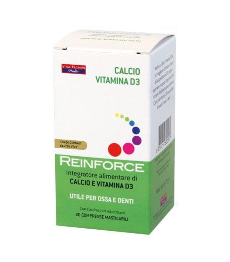 REINFORCE CA VIT D 30CPR