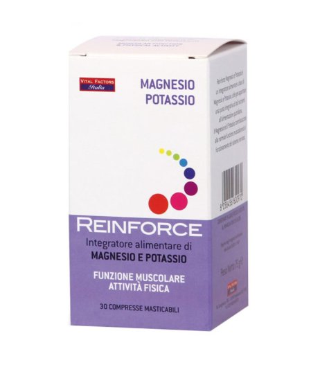 REINFORCE MAGNESIO+K 30CPR