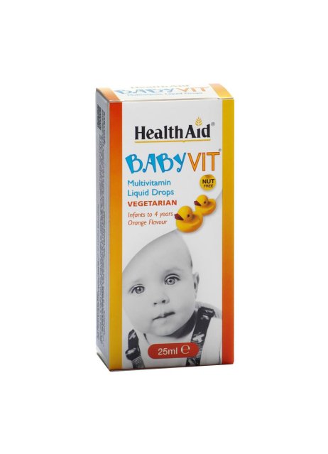 HEALTH AID*BABY VIT 25ML