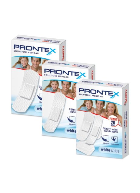 PRONTEX CER WHITE STRIPS 20PZ