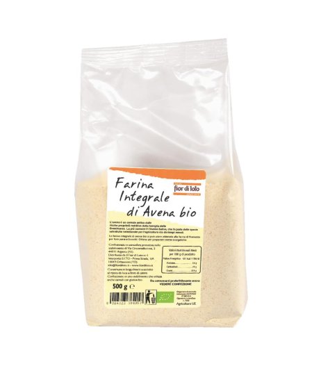 FARINA AVENA INTEGR 500G FDL