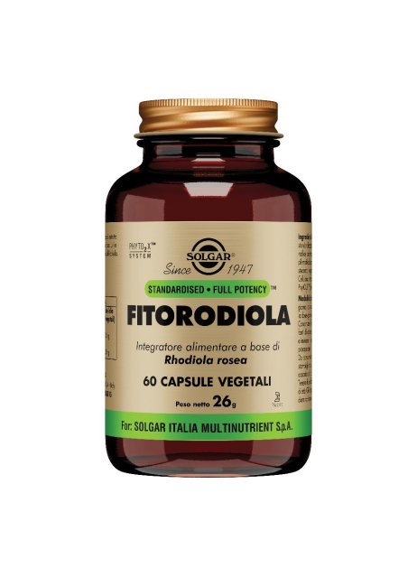 Fitorodiola 60cps Veg