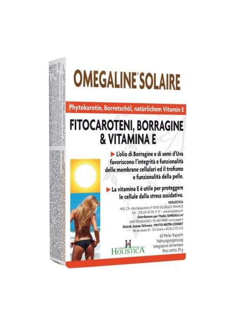 OMEGALINE SOL HOLISTICA 60CPS