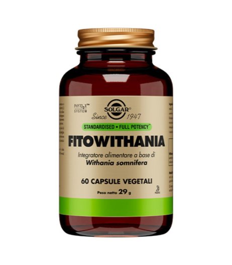 FITOWITHANIA 60VEGICPS SOLGAR