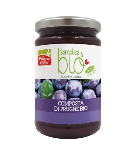 COMPOSTA PRUGNE 320G SEMPL&BIO