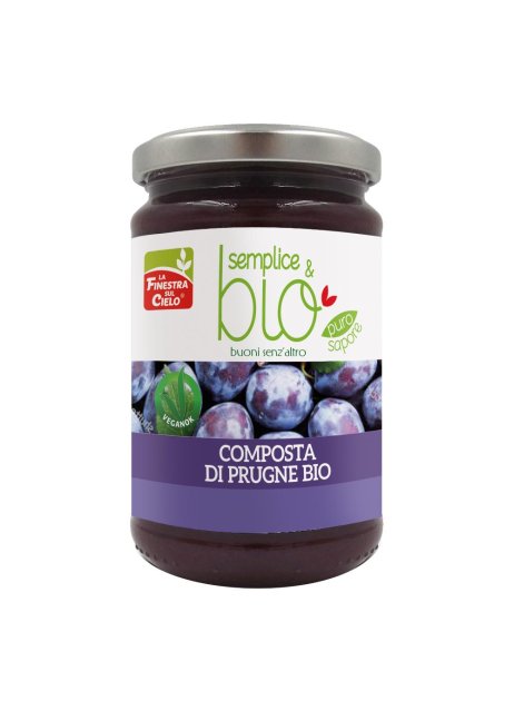 COMPOSTA PRUGNE 320G SEMPL&BIO