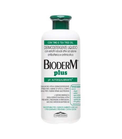 BIODERM PLUS ANTIBATTERICO 500