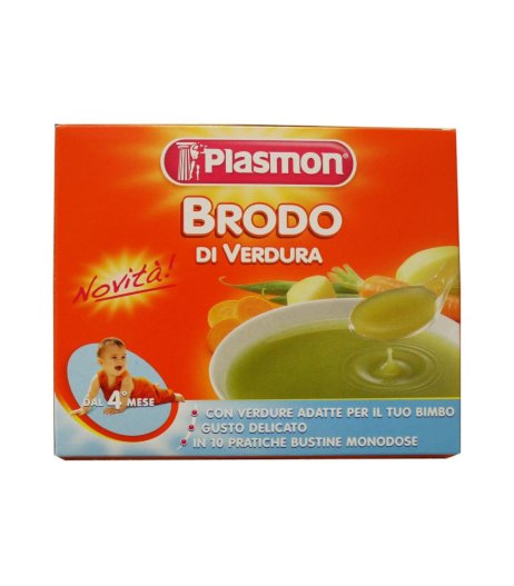 PLASMON Brodo Liquido 4x125ml