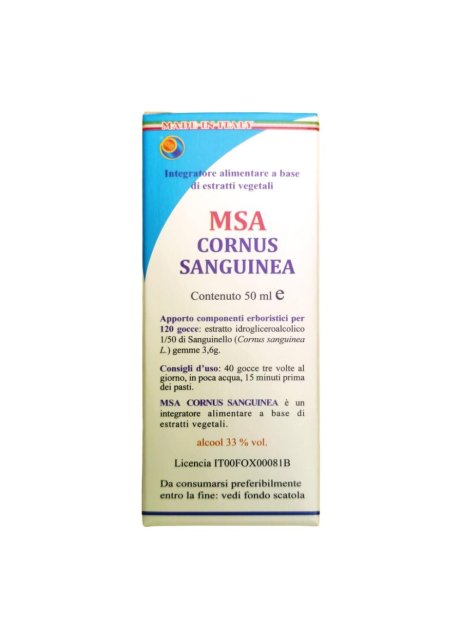 MSA CORNUS SANGUINEA 50ML