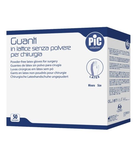 GUANTI PIC CHIR S/POL 7,5 ST