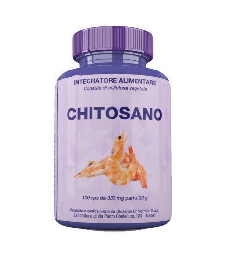 CHITOSANO 100 CAPS 330MG