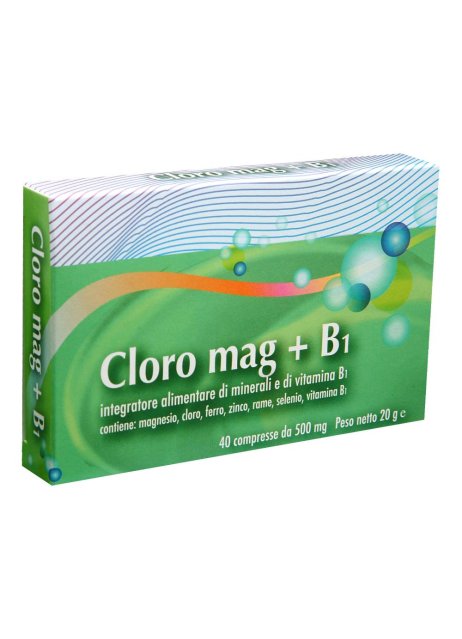 CLORO MAG + B1 40CPR