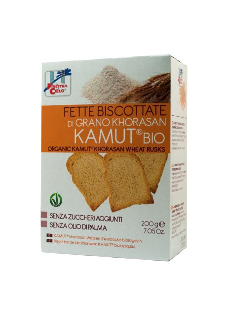 FETTE BISCOTTATE KAMUT200G BIO