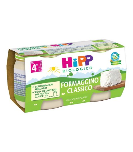 HIPP FORMAGGINO PARMIGIANO 2X80G