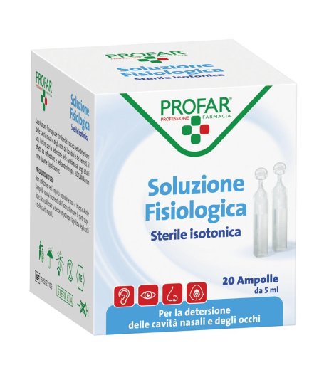 PROFAR SOLUZ FISIOL 5ML 20PZ