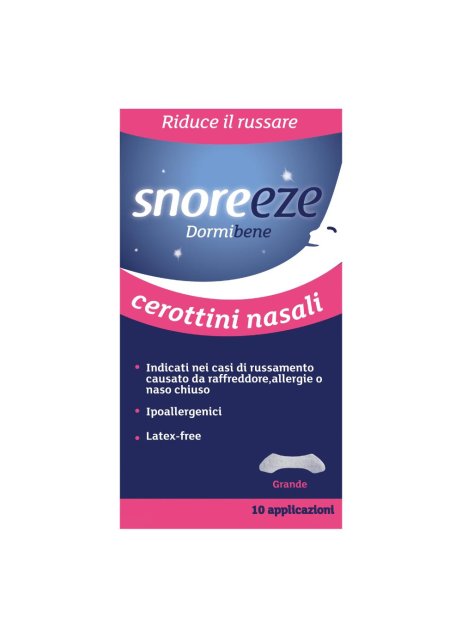 SNOREEZE CER NAS CLAS L 10PZ