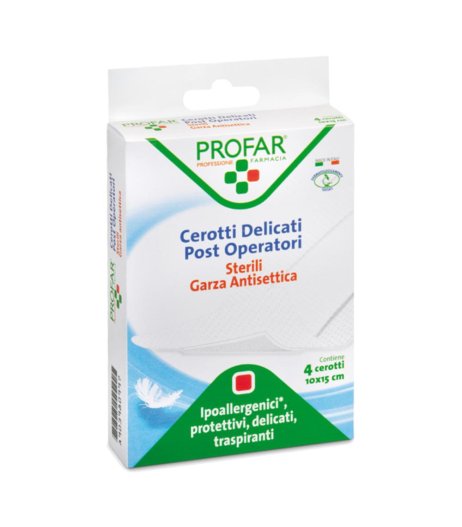 PROFAR MED POSTOP 10X15CM 4PZ