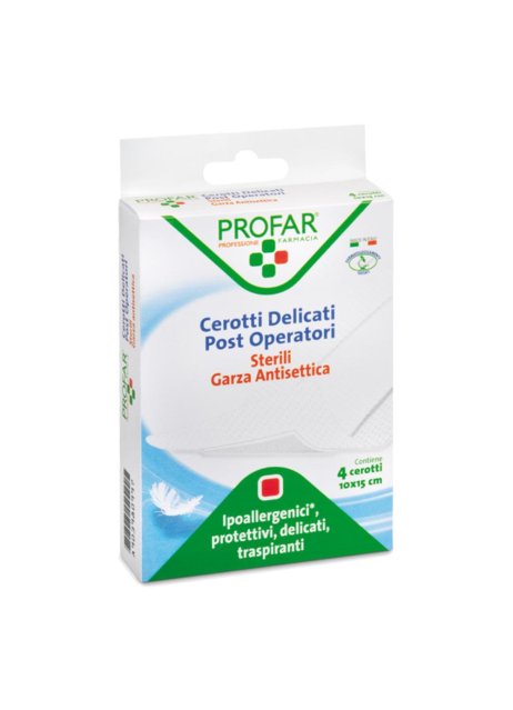 PROFAR MED POSTOP 10X15CM 4PZ