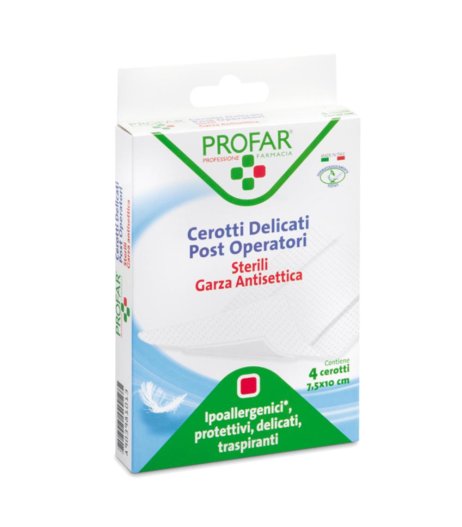 PROFAR MED POSTOP 7,5X10CM 4PZ