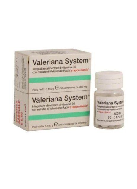 VALERIANA SYSTEM 30CPR+30CPR