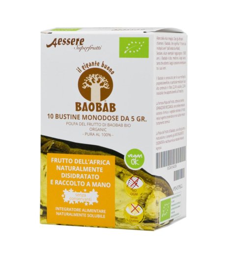 BAOBAB AESSERE POLPA BIO 10X5G