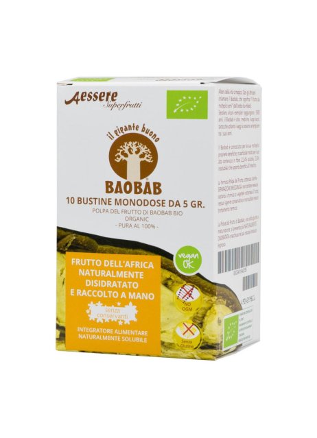 BAOBAB AESSERE POLPA BIO 10X5G