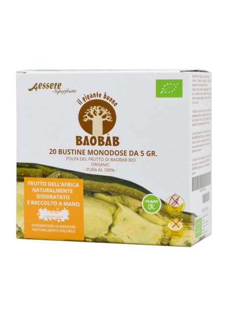 BAOBAB AESSERE POLPA BIO 20X5G