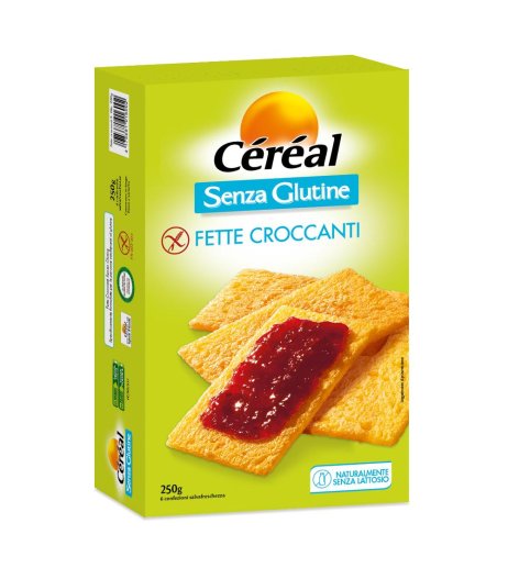 CEREAL FETTE CROC S/GLUT 250G