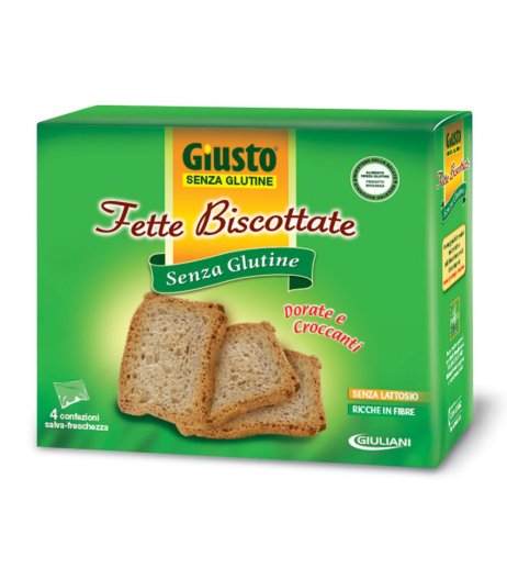 GIUSTO S/G FETTE BISC 250G