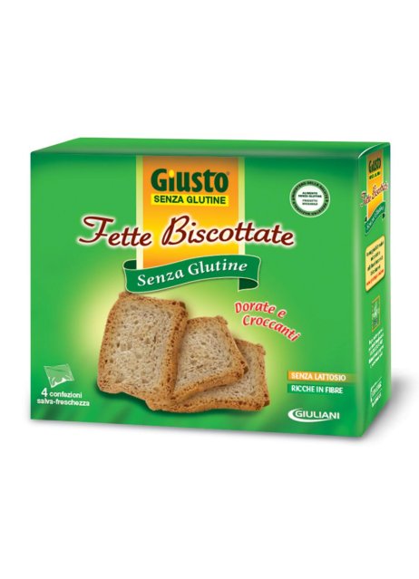 GIUSTO S/G FETTE BISC 250G