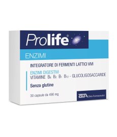 Prolife Enzimi 30 Capsule - Supporto Completo per una Digestione Sana