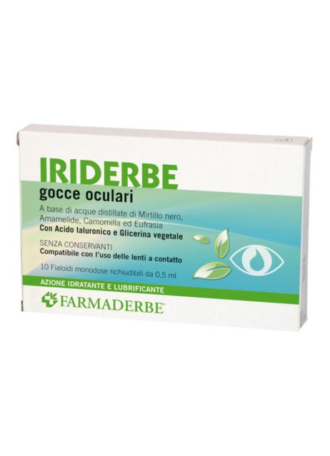 IRIDERBE GOCCE OCUL 10X0,5ML