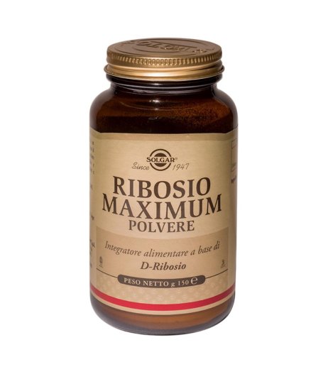 RIBOSIO MAXIMUM POLV 150G SOLGAR