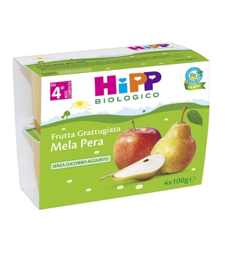 HIPP BIO FRU GRAT MELA/P4X100G